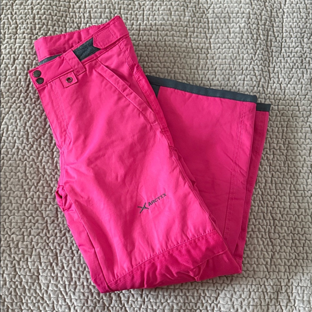 ARCTIX Girls Snow Pants Size L Pink Color